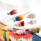 Cotton Thread Tassel Pendant DIY Jewelry Earring Nail Accessory Material