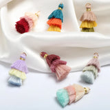 Cotton Thread Tassel Pendant DIY Jewelry Earring Nail Accessory Material