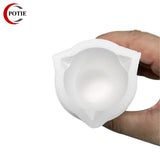 3-Mouth 1KG Ceramic Platinum Melting Crucible Cup