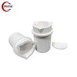 3-Mouth 1KG Ceramic Platinum Melting Crucible Cup