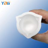 1KG High Purity Ceramic Platinum Melting Crucible Cup