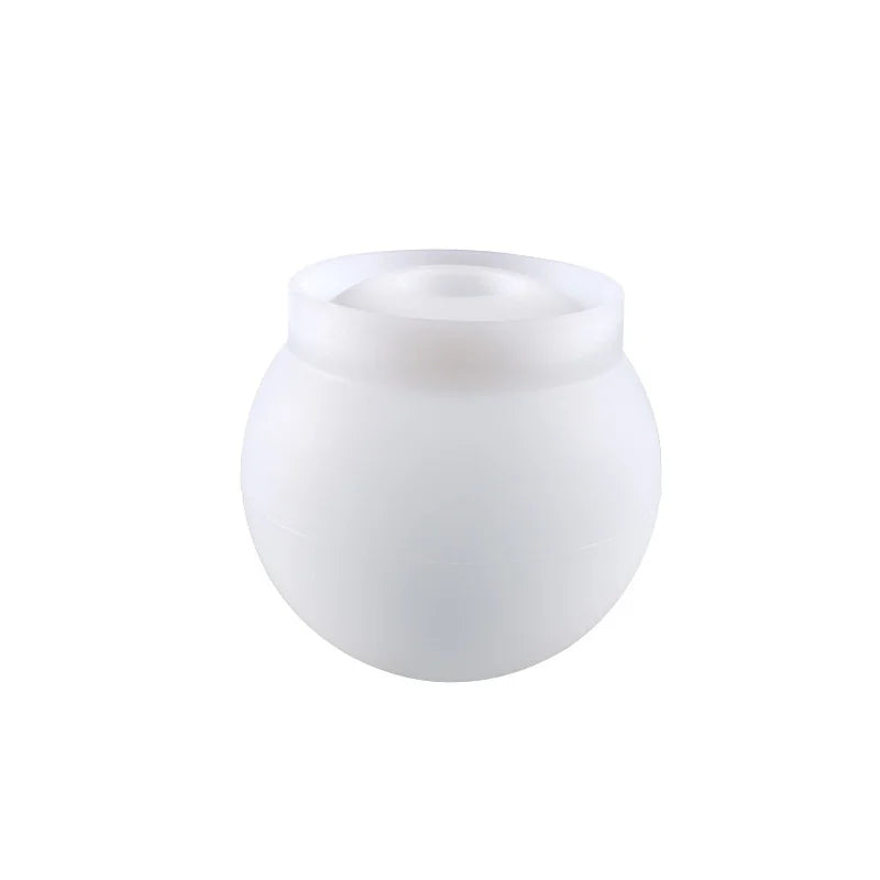 3-Pack Spherical Silicone Molds for Candle Table Crafts & Home Decor