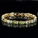 ThreeGraces CZ Silver Tennis Bracelet for Women BR236