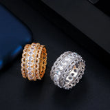 ThreeGraces CZ Bridal Wedding Engagement Ring for Women R271