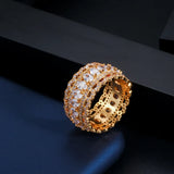 ThreeGraces CZ Bridal Wedding Engagement Ring for Women R271