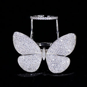 Butterfly Wedding Engagement Rings for Women RG158