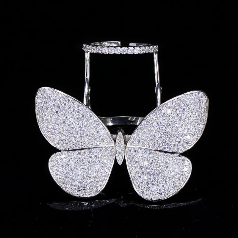 Butterfly Wedding Engagement Rings for Women RG158