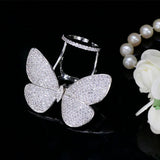 Butterfly Wedding Engagement Rings for Women RG158
