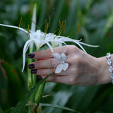 Butterfly Wedding Engagement Rings for Women RG158