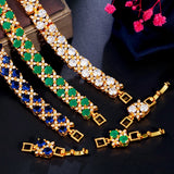 ThreeGraces CZ Nigerian Dubai Wedding Bracelet for Women