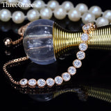 ThreeGraces CZ Stone Bridesmaids Bracelets BR088