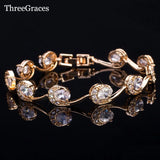 Moon CZ Crystal Women Bracelet for Wedding BR065