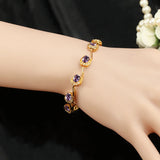 Moon CZ Crystal Women Bracelet for Wedding BR065