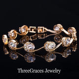 Moon CZ Crystal Women Bracelet for Wedding BR065