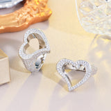 Heart Shape CZ Bridal Engagement Ring for Women R278