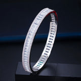 ThreeGraces Bridal CZ Bangle for Women Party Dress Jewelry