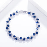 CZ Crystal Bridal Bracelet Wedding Jewelry for Women