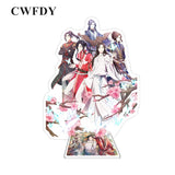 Xielian Huacheng Acrylic Key Chain Anime Figures Stand Model Plate Decor