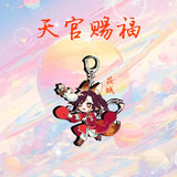 TGCF Anime KeyChain Hua Cheng Xie Lian Key Chain Women Acrylic Keyring Pendant