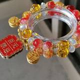 TGCF Bracelets Xie Lian Hua Cheng Beaded Bracelet Butterfly Pendant Accesorios