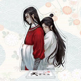 Tian Guan Ci Fu Figure Xie Lian Hua Cheng Acrylic Desktop Decoration Toy