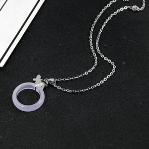 TGCF XL HC Cosplay Bone Ash Necklace Butterfly Chain Ring Pendant
