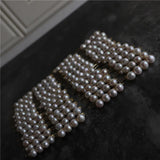 Baroque Pearls Tiara Hairpins 14K Plated Jewelry