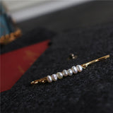 Baroque Freshwater Pearls Hairpins Tiara Hair Accessory for Women