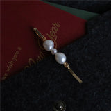 Baroque Freshwater Pearls Hairpins Tiara Hair Accessory for Women