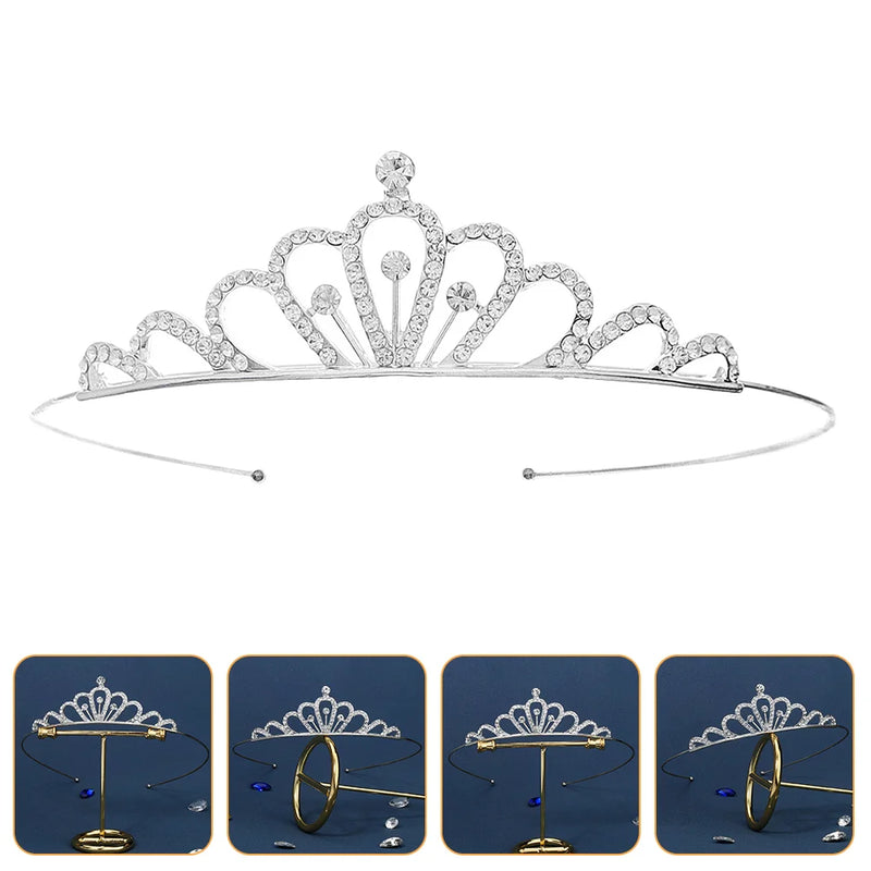Rhinestone Wedding Bride Headband Hair Bridal Headdress Prom Elegant