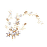Tiara Wedding Hair Comb Clip Flower Women Wedding Hair Jewelry Headband