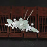 Bridal Hair Comb Ladies Headdress Jewelry Wedding Crown Hairpin Set