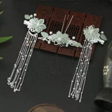 Bridal Hair Comb Ladies Headdress Jewelry Wedding Crown Hairpin Set