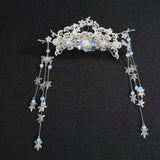 Bridal Hair Comb Ladies Headdress Jewelry Wedding Crown Hairpin Set