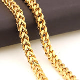 6mm Dragon Frame Necklace Men Heavy Stainless Steel Chain Choker Punk Style
