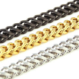 6mm Dragon Skeleton Choker Necklace Silver Chain