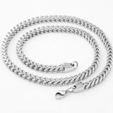 Tiasri 6mm Punk Style Necklace For Man Stainless Steel Choker Chain