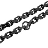 Tiasri Man Necklace Gothic Collar Choker O Chain Stainless Steel Jewelry Gift
