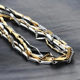 3mm Stainless Steel Bohemian Necklace Men Women