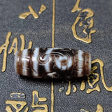 Tibet 2 Eyes Totem Carving Dzi Beads