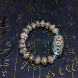 Tibet 3 Eyes Oblate 6Eyes Totem Bracelet