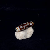 Tibet 9 Eyes Totem Pattern DZI Old Agate Beads For Amulet Jewelry