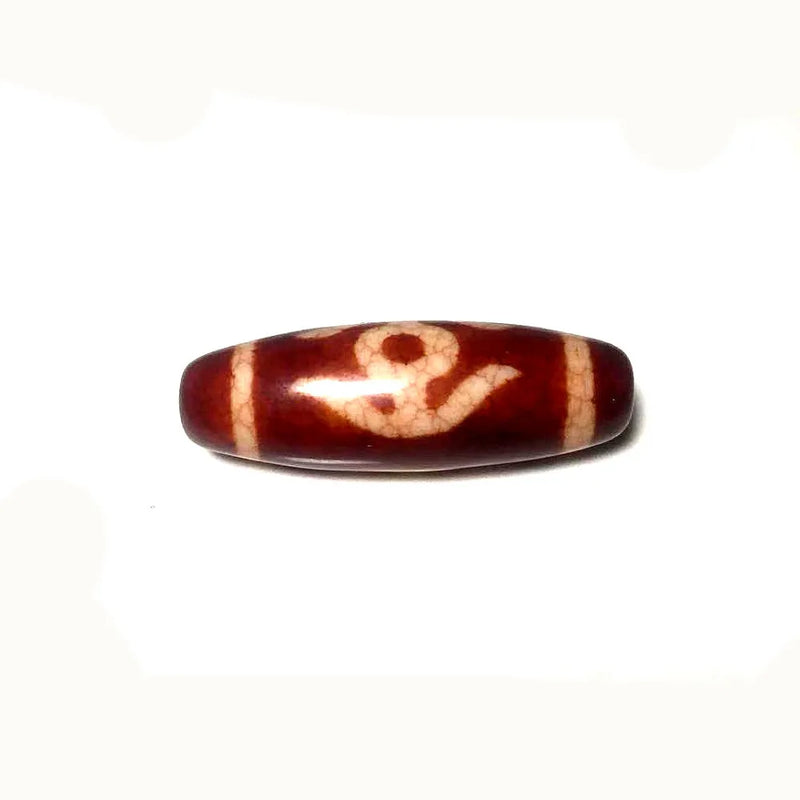 Tibet Agate Dzi Bead Red Big 13*38mm Dragon Agate Beads