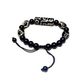 Tibet Agate Dzi Beads 9 Eyes Bracelet for Men & Women