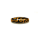 Tibet Amulet 9 Eyes DZI Beads & Agate Beads 10x30mm Men Women Jewelry DIY