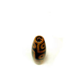 Tibet Amulet 9 Eyes DZI Beads & Agate Beads 10x30mm Men Women Jewelry DIY