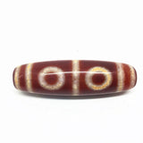 Tibetan Dzi Beads Red Chalcedony Pendant