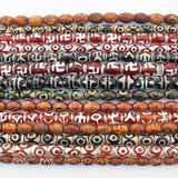 Tibet Dzi Oval Agates Beads Wholesale for Jewelry Making