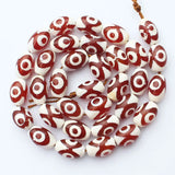 Tibet Dzi Oval Agates Beads Wholesale for Jewelry Making