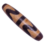 Tibet Agate Horseshoe Pattern Dzi Necklace Pendant DIY